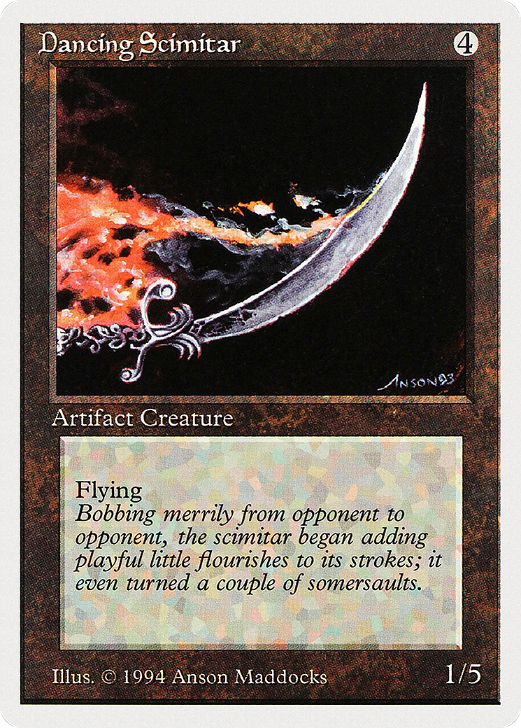 Dancing Scimitar Card Image