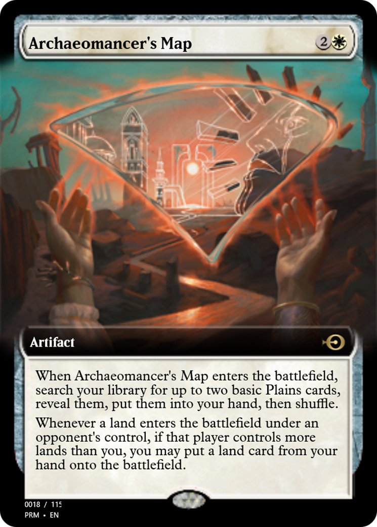 Archaeomancer's Map Card Image