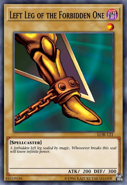Left Leg of the Forbidden One Card Image