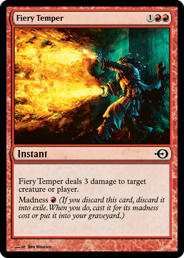 Fiery Temper Card Image