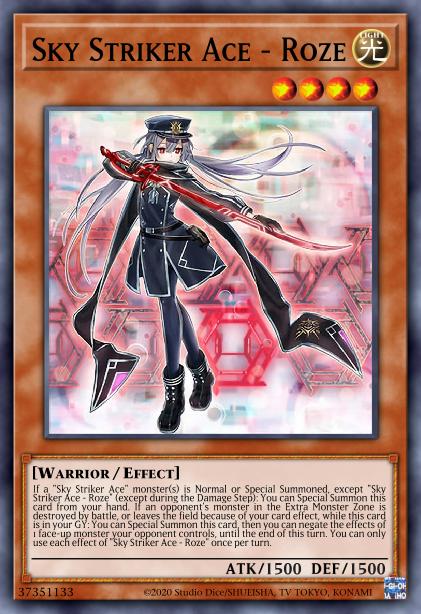 Sky Striker Ace - Roze Card Image