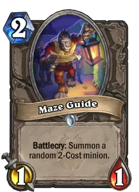 Maze Guide Card Image
