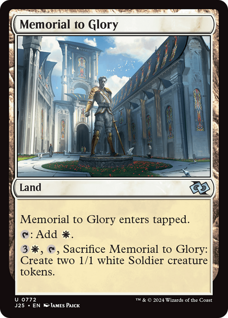 Memorial to Glory Card Image