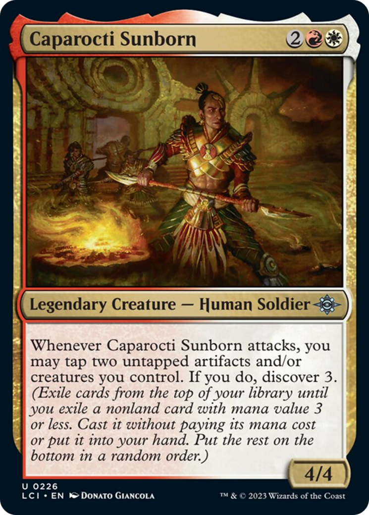 Caparocti Sunborn Card Image