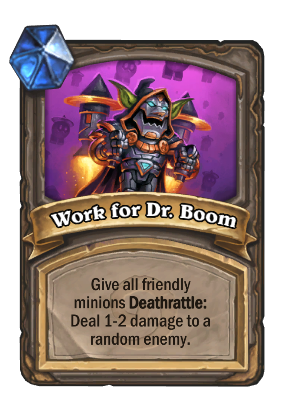 Work for Dr. Boom Card Image