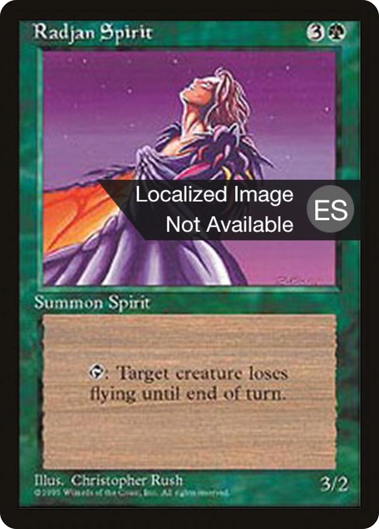 Radjan Spirit Card Image