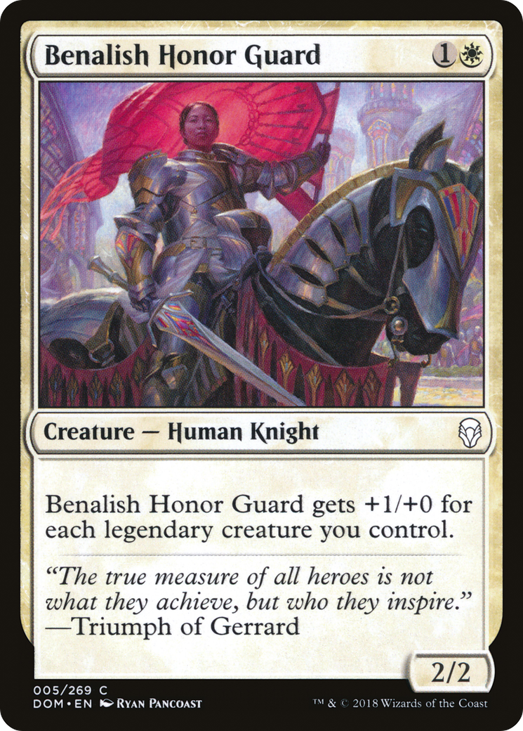 Benalish Honor Guard Card Image