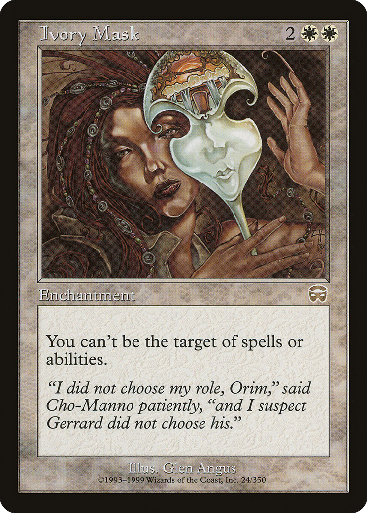 Ivory Mask Card Image