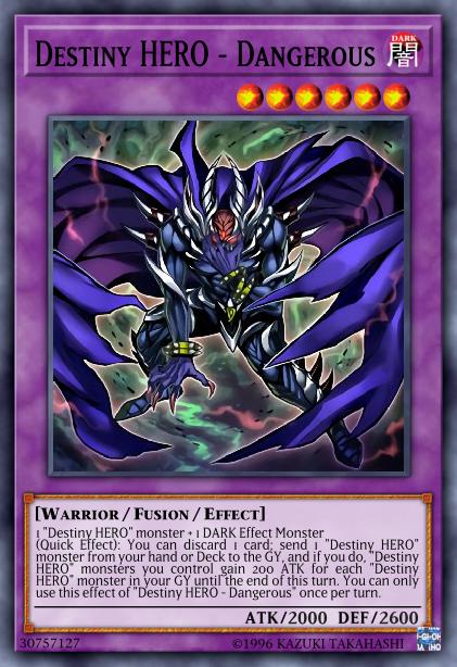 Destiny HERO - Dangerous - Yu-Gi-Oh Cards - Out of Games