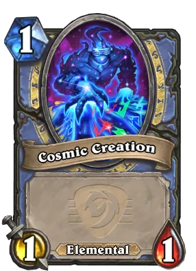 Cosmic Creation Card Image