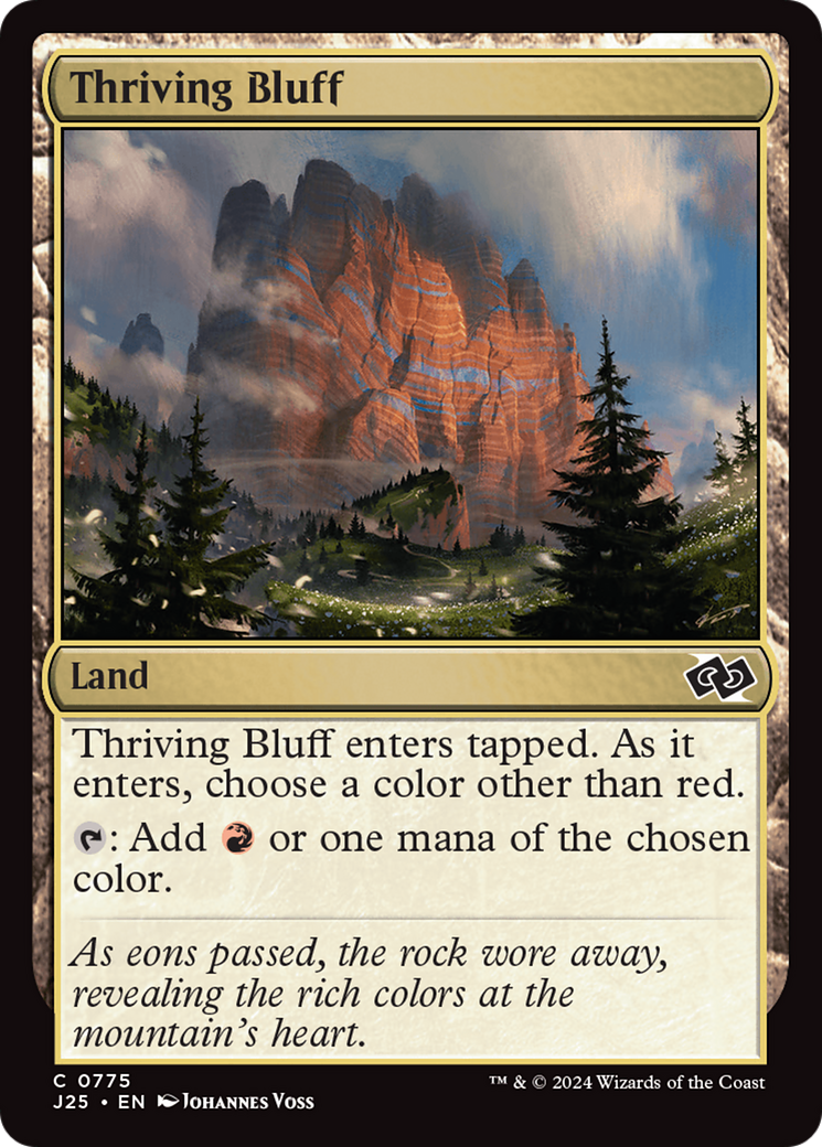 Thriving Bluff Card Image