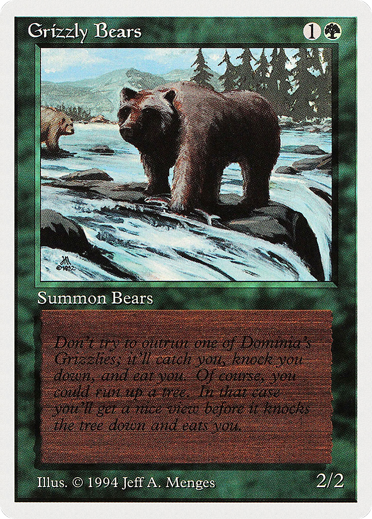 Grizzly Bears Card Image