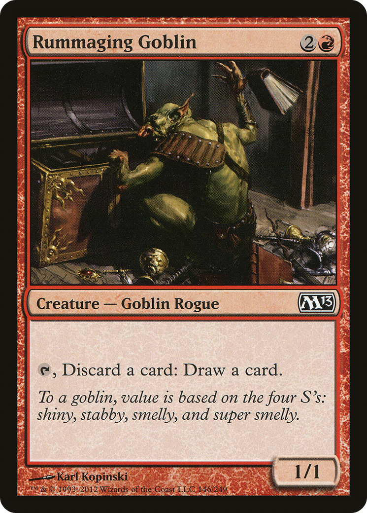 Rummaging Goblin Card Image