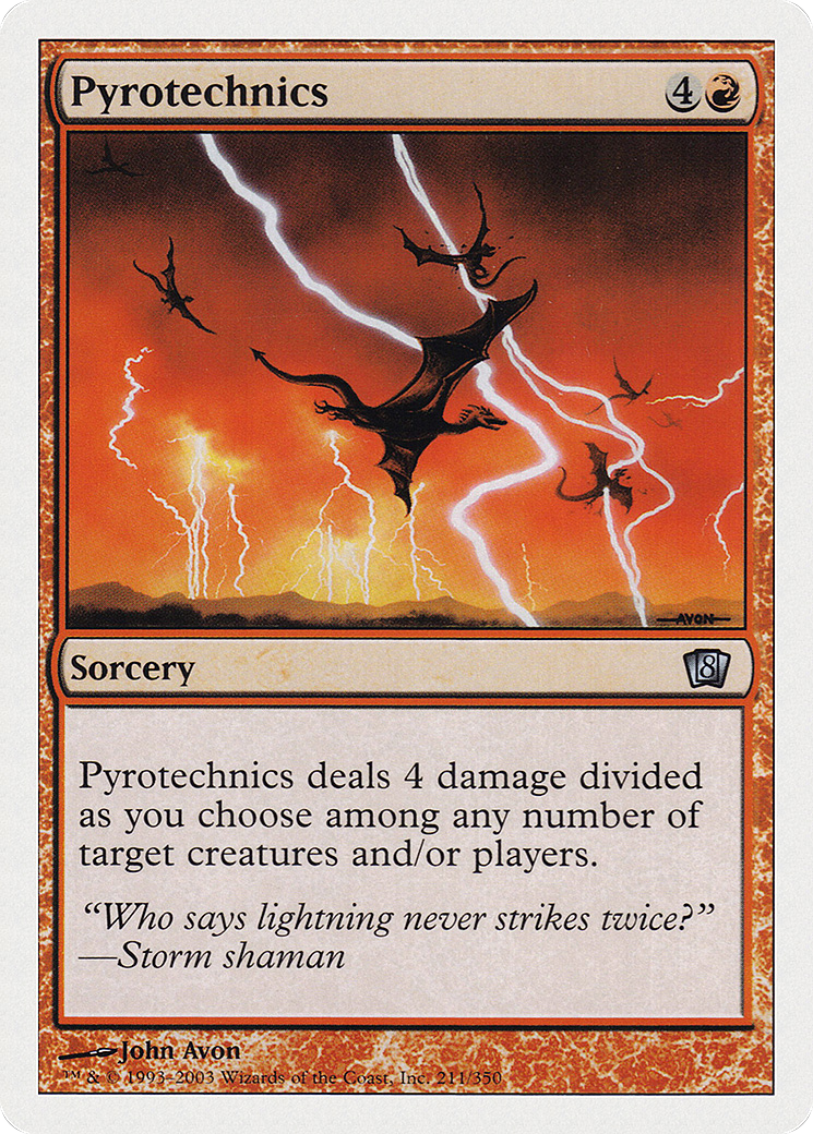 Pyrotechnics Card Image