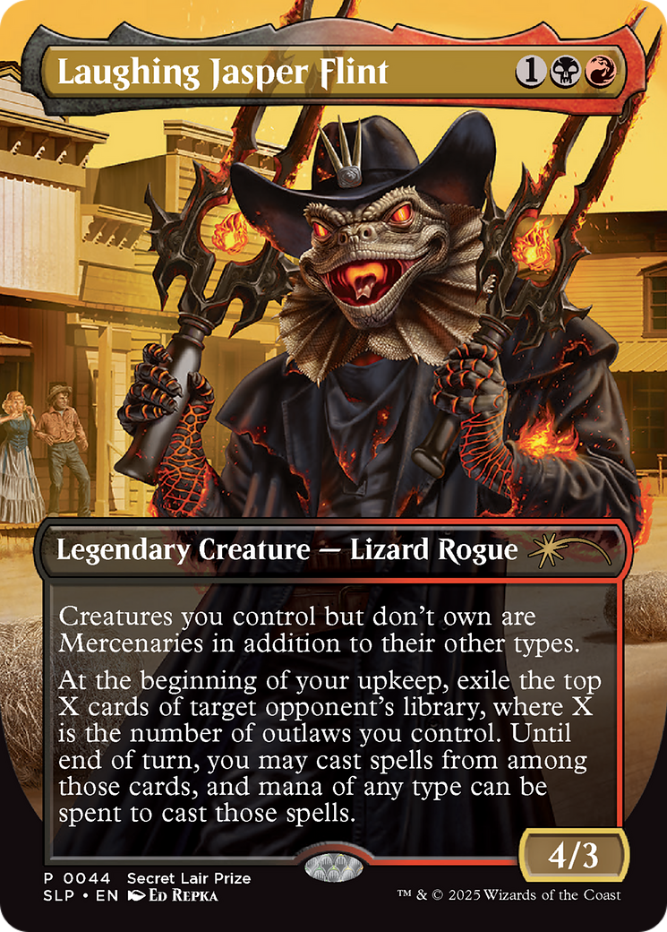 Laughing Jasper Flint Card Image