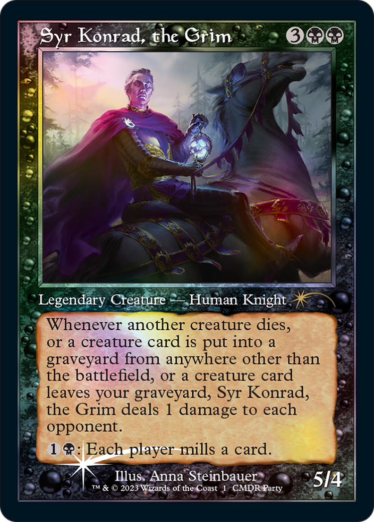 Syr Konrad, the Grim Card Image