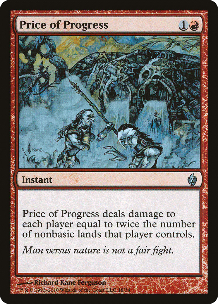 Price of Progress Card Image