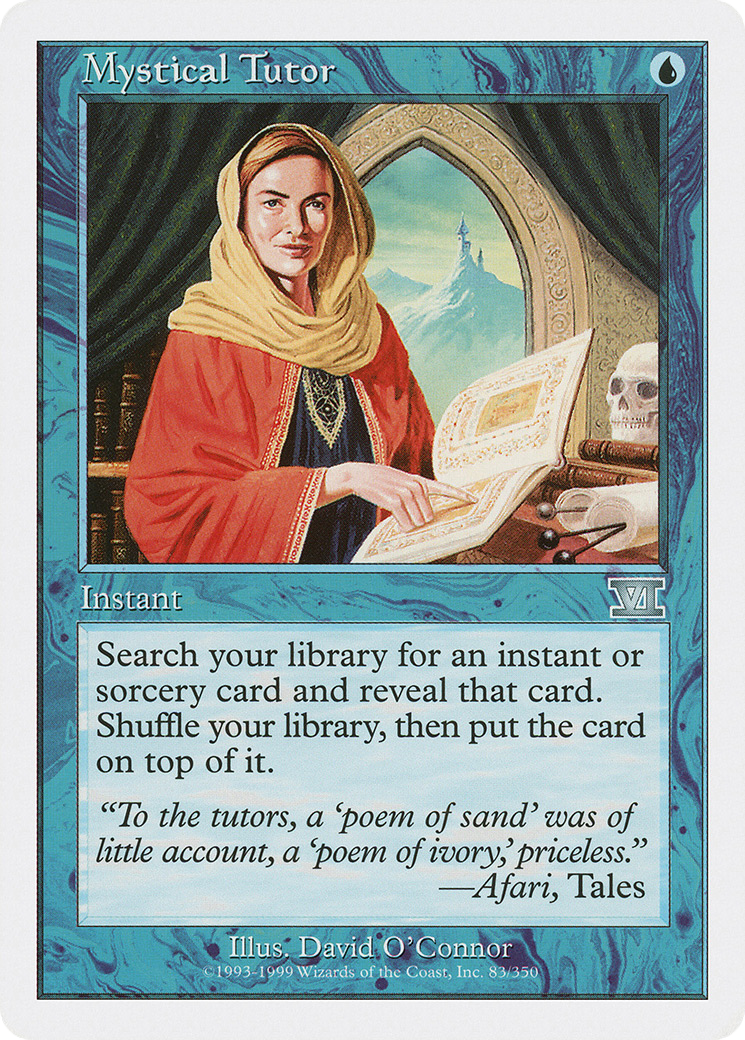 Mystical Tutor Card Image