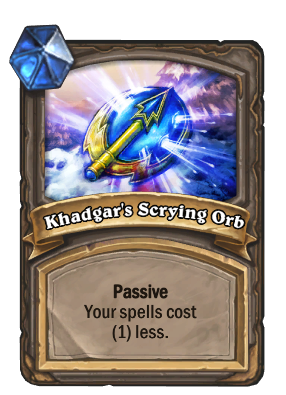 Khadgar's Scrying Orb Card Image