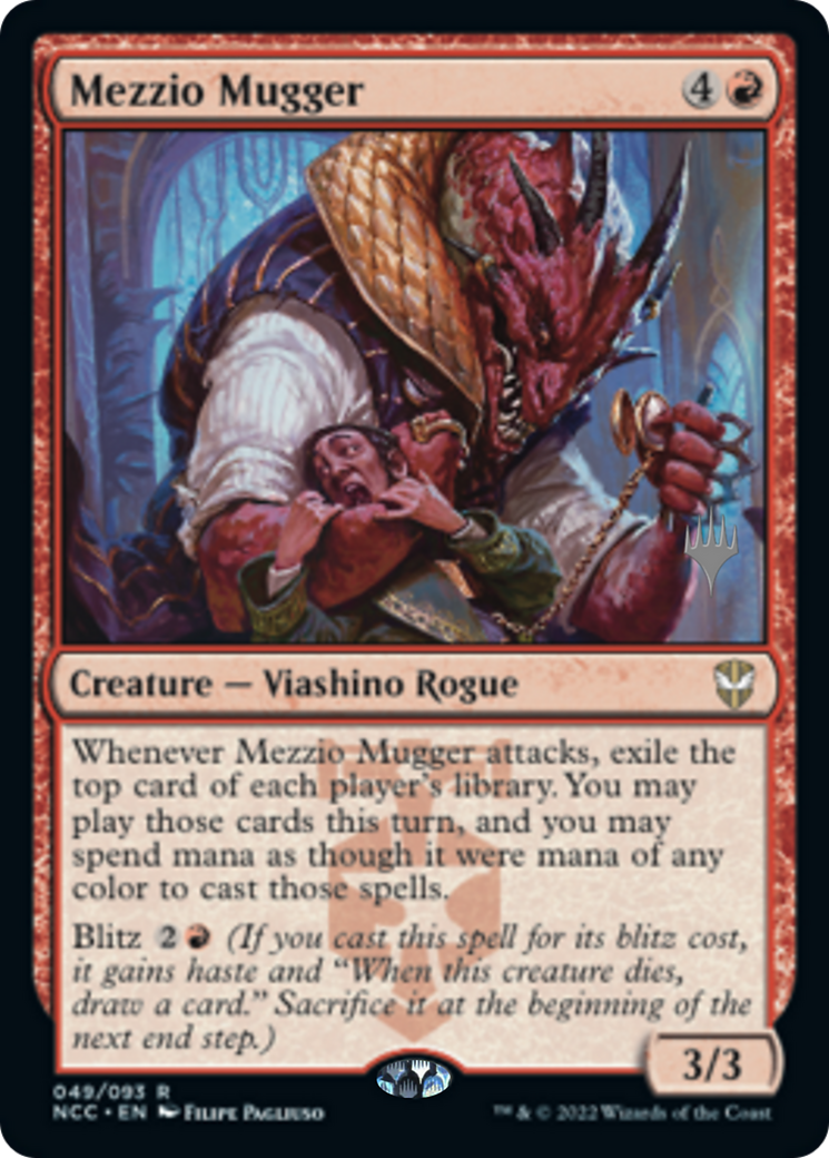 Mezzio Mugger Card Image