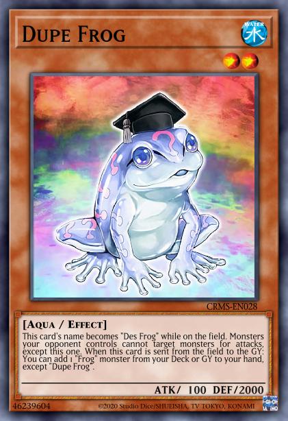 Dupe Frog Card Image