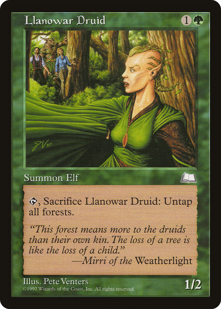 Llanowar Druid Card Image