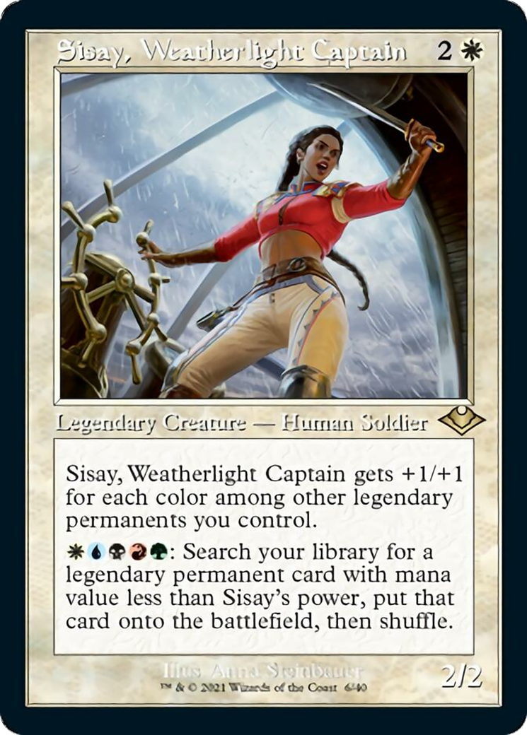 Sisay, Weatherlight Captain Card Image