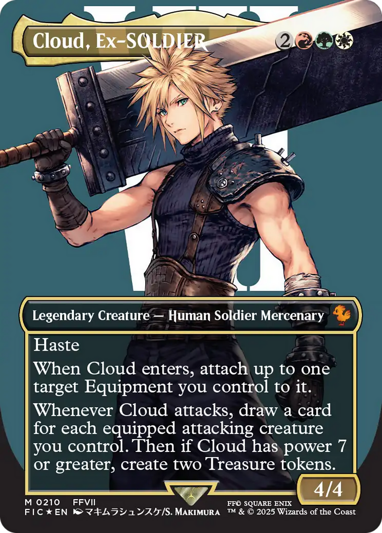 Cloud, Ex-SOLDIER Card Image