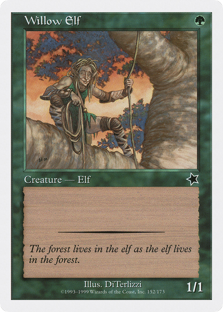 Willow Elf Card Image