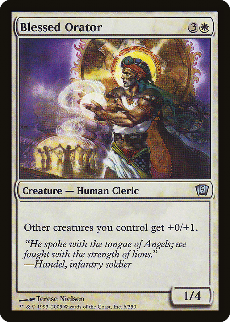 Blessed Orator Card Image