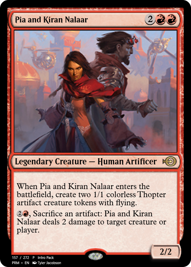 Pia and Kiran Nalaar Card Image