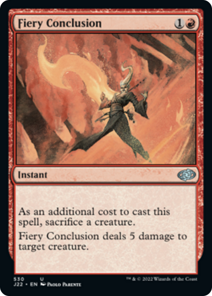 Fiery Conclusion Card Image