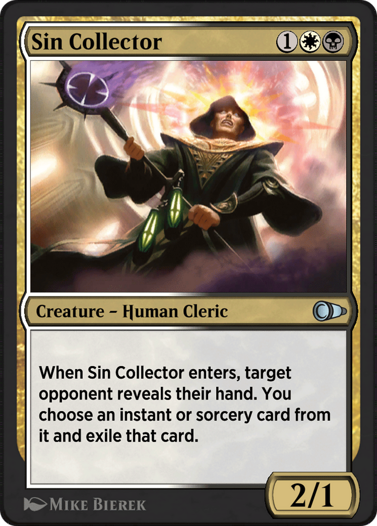 Sin Collector Card Image