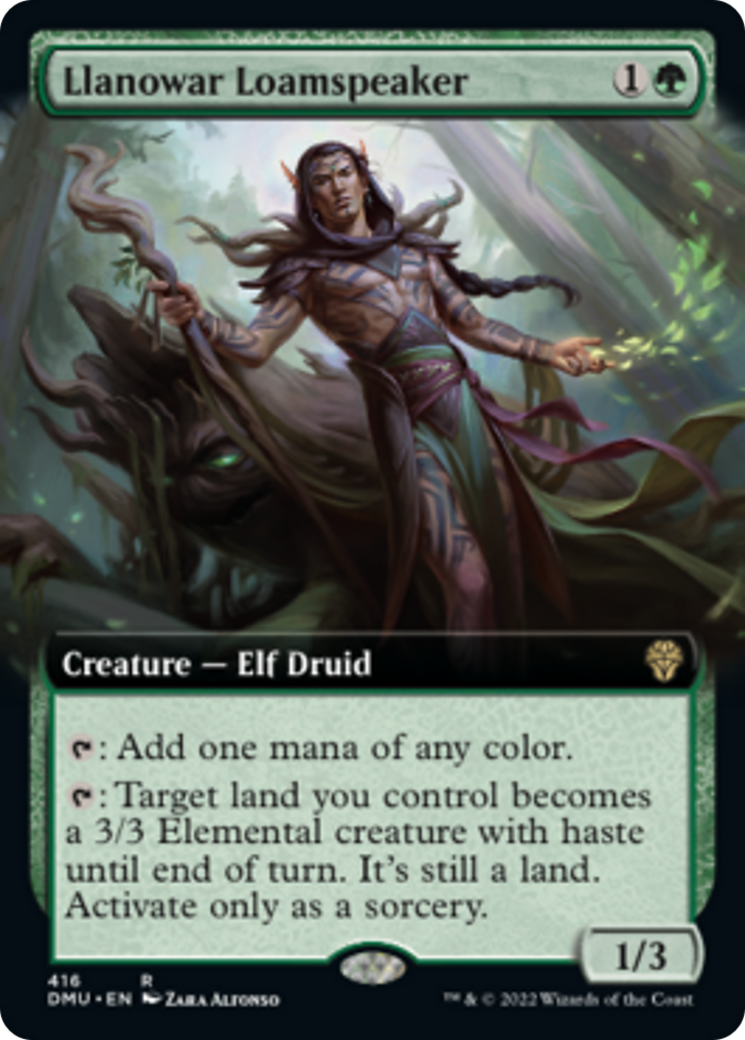 Llanowar Loamspeaker Card Image