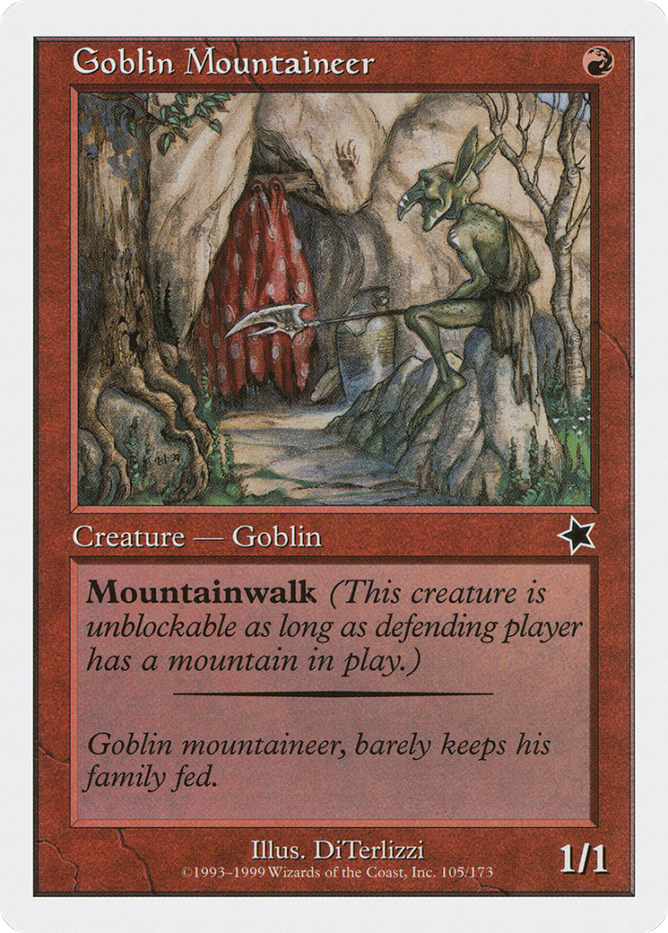 Goblin Mountaineer Card Image