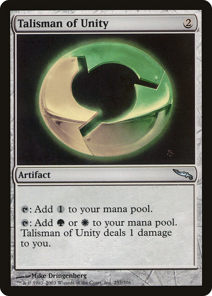 Talisman of Unity Card Image