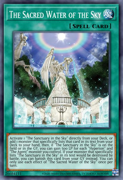 The Sacred Waters in the Sky Card Image