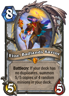 Elise, Badlands Savior Card Image