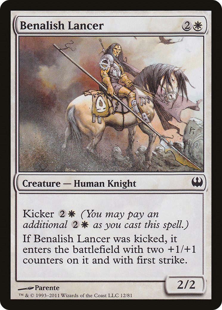 Benalish Lancer Card Image