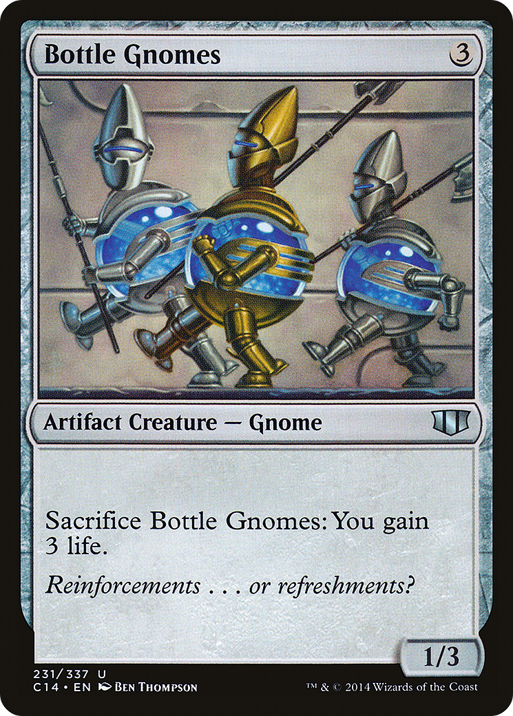 Bottle Gnomes Card Image