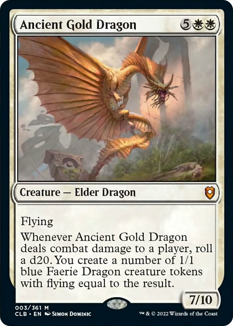 Ancient Gold Dragon Card Image