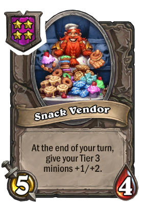 Snack Vendor Card Image