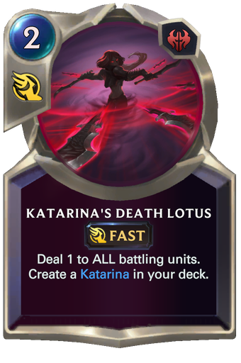 Katarina's Death Lotus Card Image