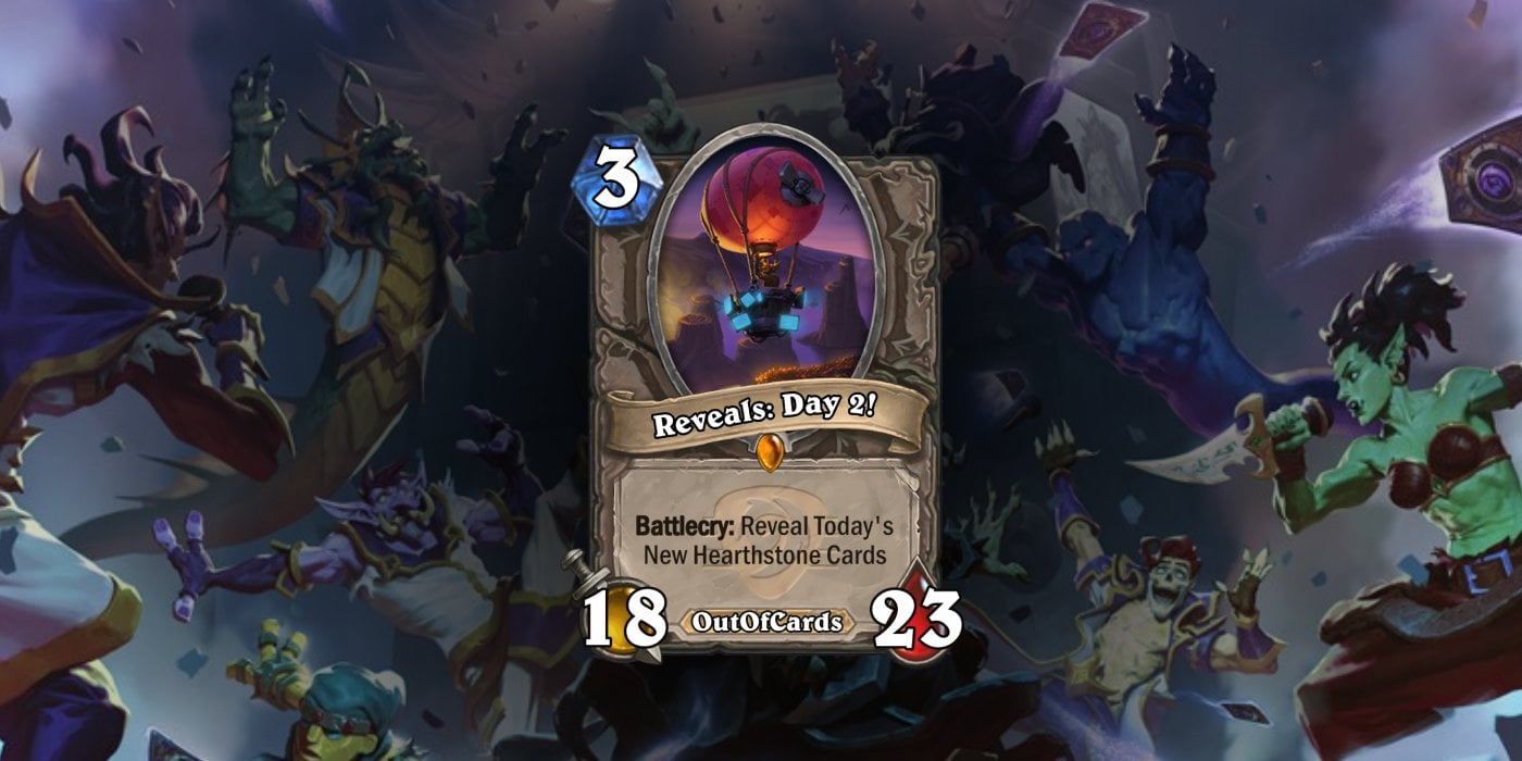 All Day 2 Card Reveals for Hearthstone's Festival of Legends Expansion