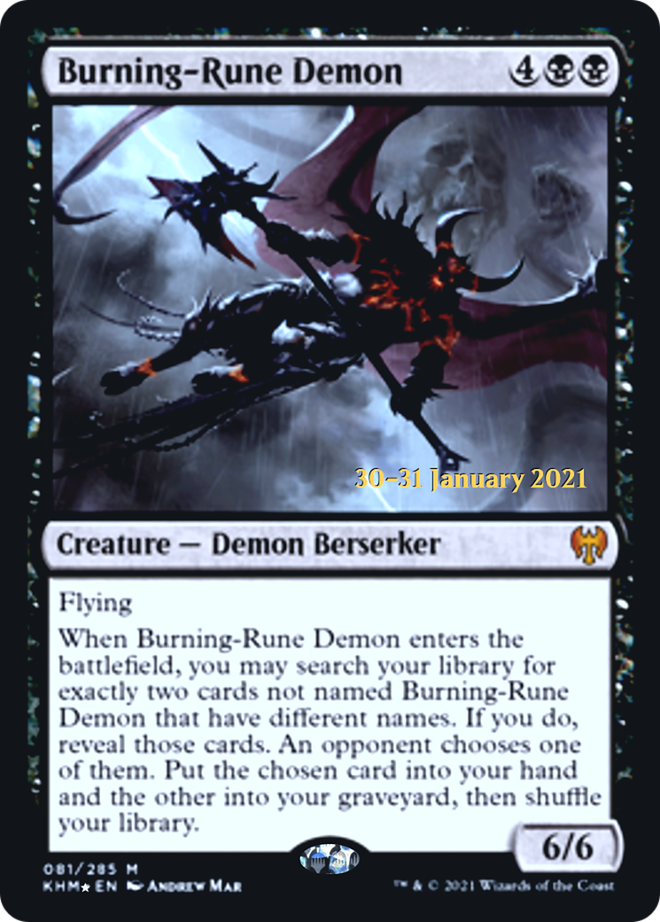 Burning-Rune Demon Card Image