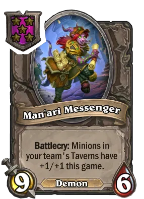 Man'ari Messenger Card Image