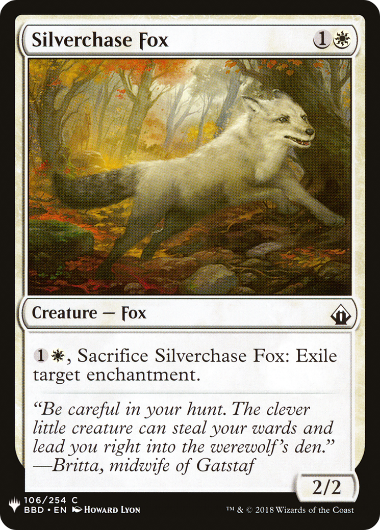 Silverchase Fox Card Image