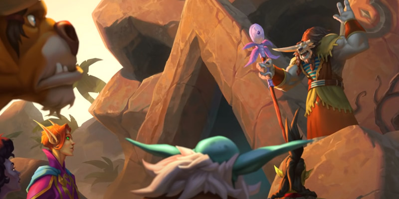 All Card Flavor Text for Hearthstone's Forged in the Barrens Hearthstone Mini-Set, Wailing Caverns