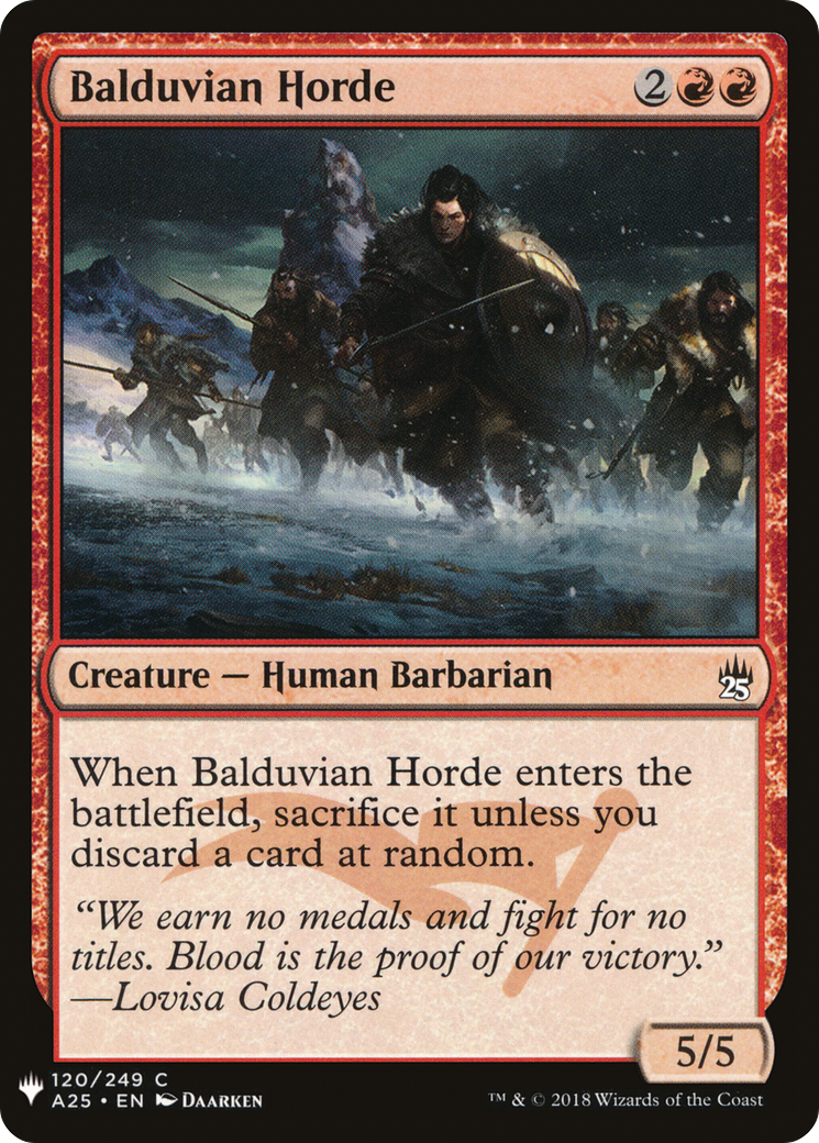 Balduvian Horde Card Image