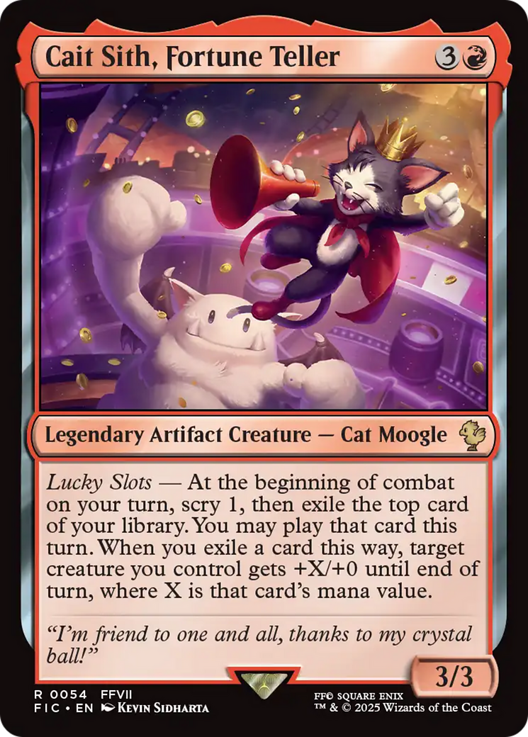 Cait Sith, Fortune Teller Card Image